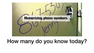 How many do you know today?
 