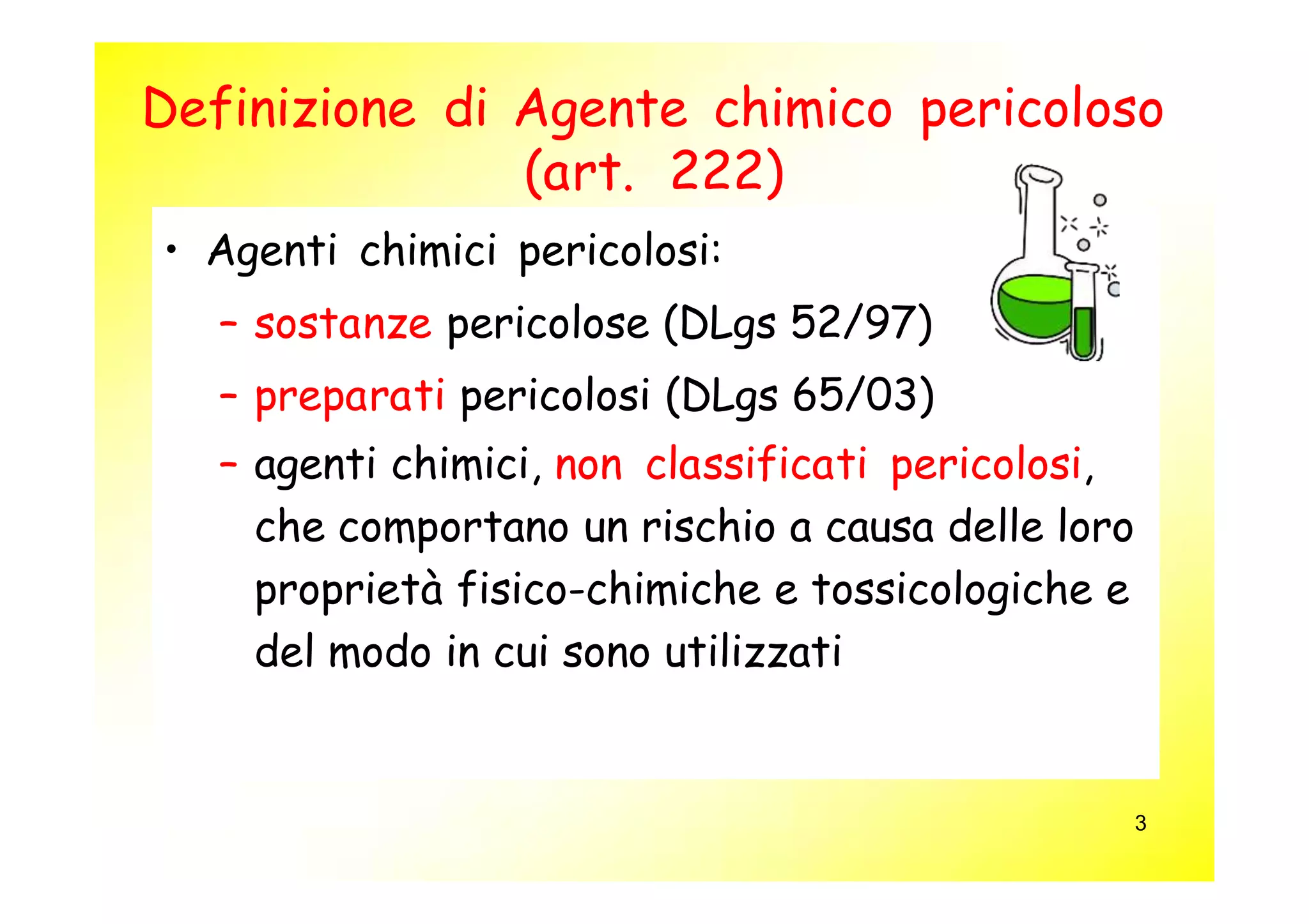 4. agenti chimici | PPT