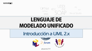 Introducción a UML 2.x
 
