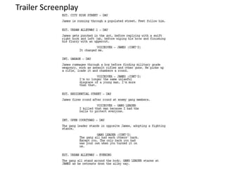 Trailer Screenplay
 