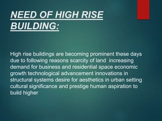 high rise building construction | PPTX
