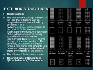Multiple Tube System high rise building construction | PPTX