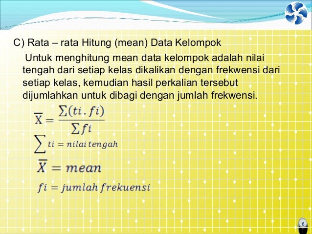 4 Ukuran Pemusatan Data