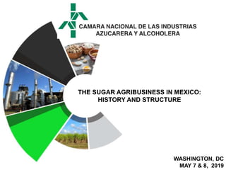WASHINGTON, DC
MAY 7 & 8, 2019
THE SUGAR AGRIBUSINESS IN MEXICO:
HISTORY AND STRUCTURE
 