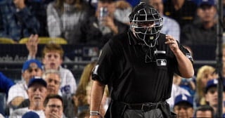 Baseball fans mercilessly boo umpire after he takes bat away from dog	