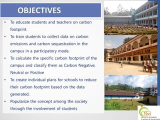 Estimation of Carbon Footprint in Schools & Creation of Low Carbon ...