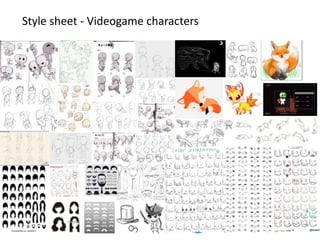 Style sheet - Videogame characters
 