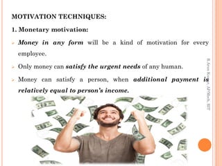 Motivation techniques, job satisfaction and enrichment | PDF