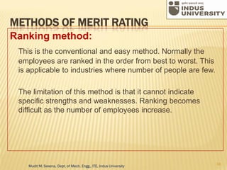 4.2 job evaluation and merit rating | PDF