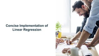 Concise Implementation of Linear Regression | PPT