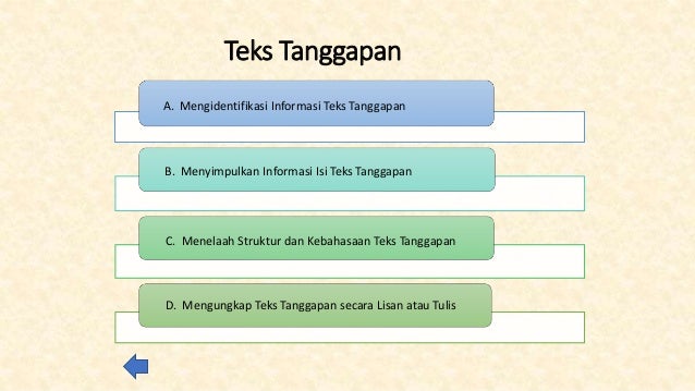 4 Teks Tanggapan