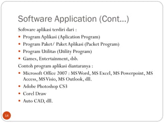 Sistem Informasi - Software | PPT
