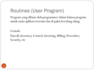 Sistem Informasi - Software | PPT image.