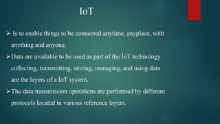 Comprehensive survey on routing protocols for IoT | PPT
