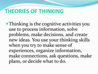 Memory and Cognition | PPTX
