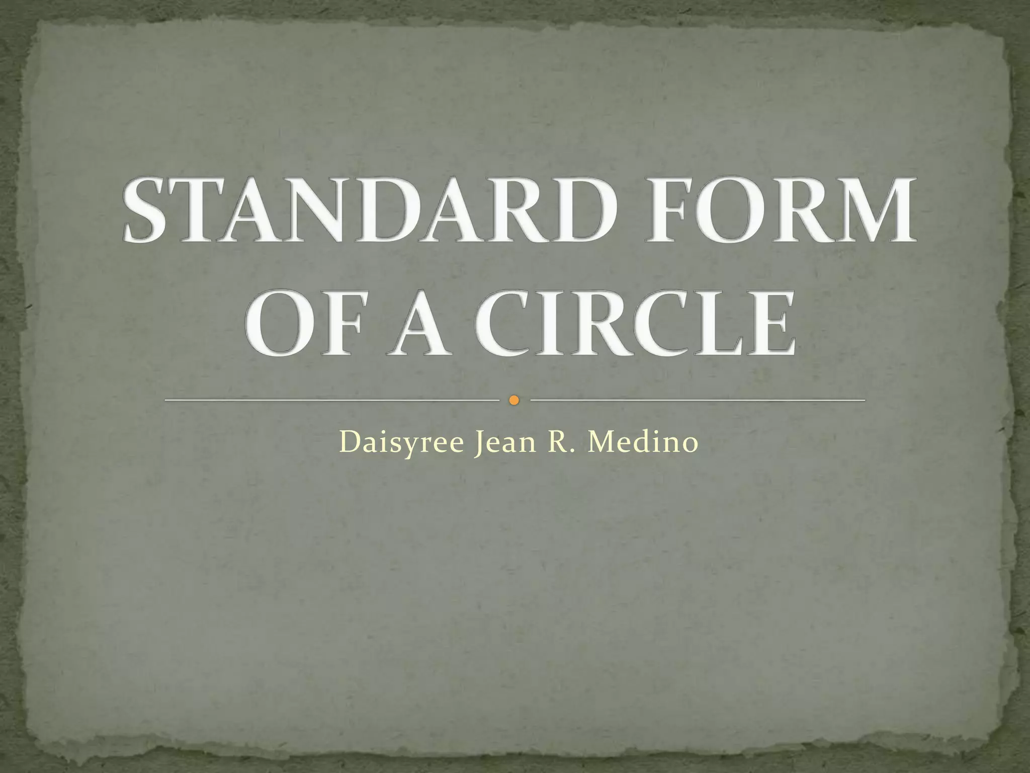 Daisyree Jean R. Medino
 