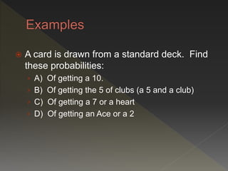 4.1-4.2 Sample Spaces and Probability | PPTX