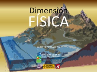 Dimensión 
ALBERTO PIEDRA LEIVA 
FÍSICA  