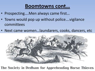 4.1 Miners and cowboys in the west | PPTX
