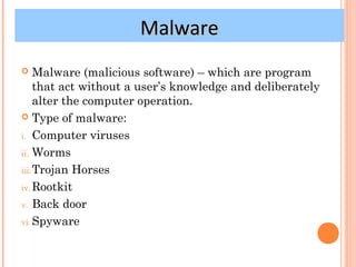 3.2.1 computer security risks | PPT