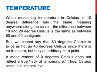 Levels of Measurement | PPTX