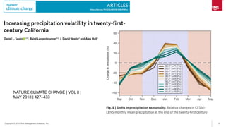 15Copyright © 2015 Risk Management Solutions, Inc..
NATURE CLIMATE CHANGE | VOL 8 |
MAY 2018 | 427–433
 
