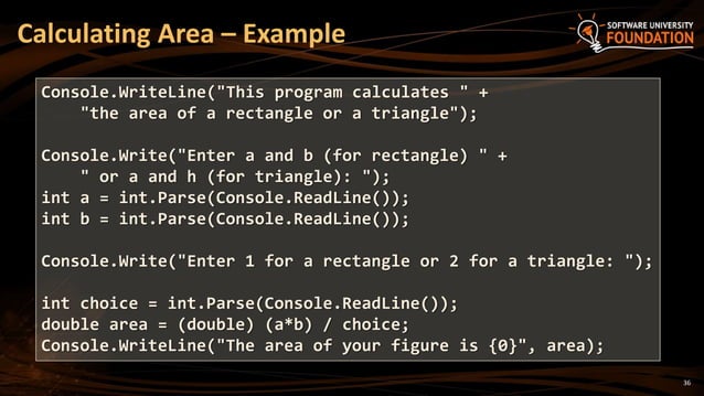 04. Console Input Output | PPT