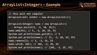 07. Java Array, Set and Maps | PPT