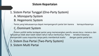 Multi Partai Sosialisasi Politik dan Partisipasi Politik | PPTX