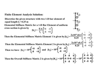 4. Analysis 1-D self weight problem | PDF