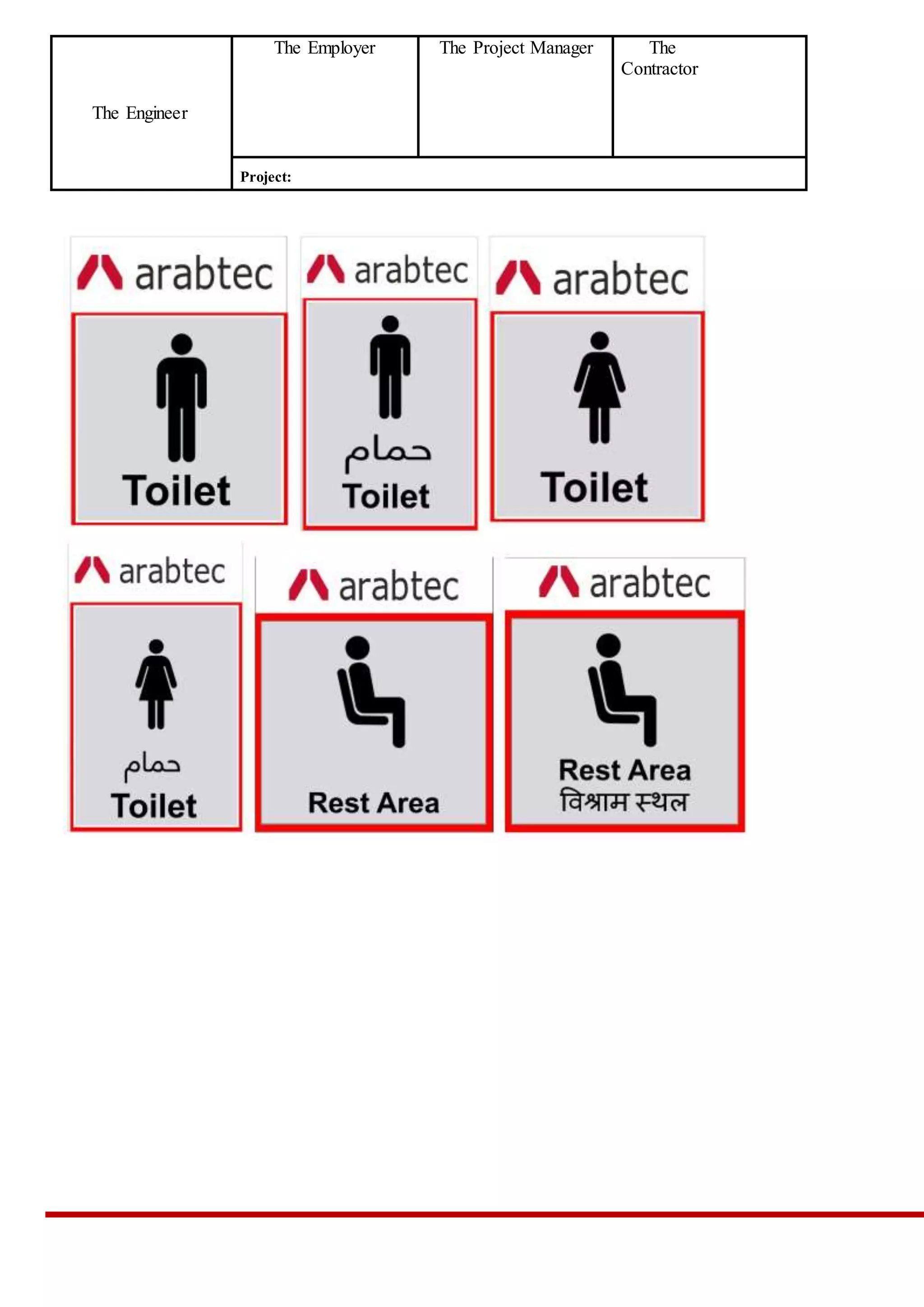 Hsse Signage HSE MANDATORY SIGNAGE | DOCX