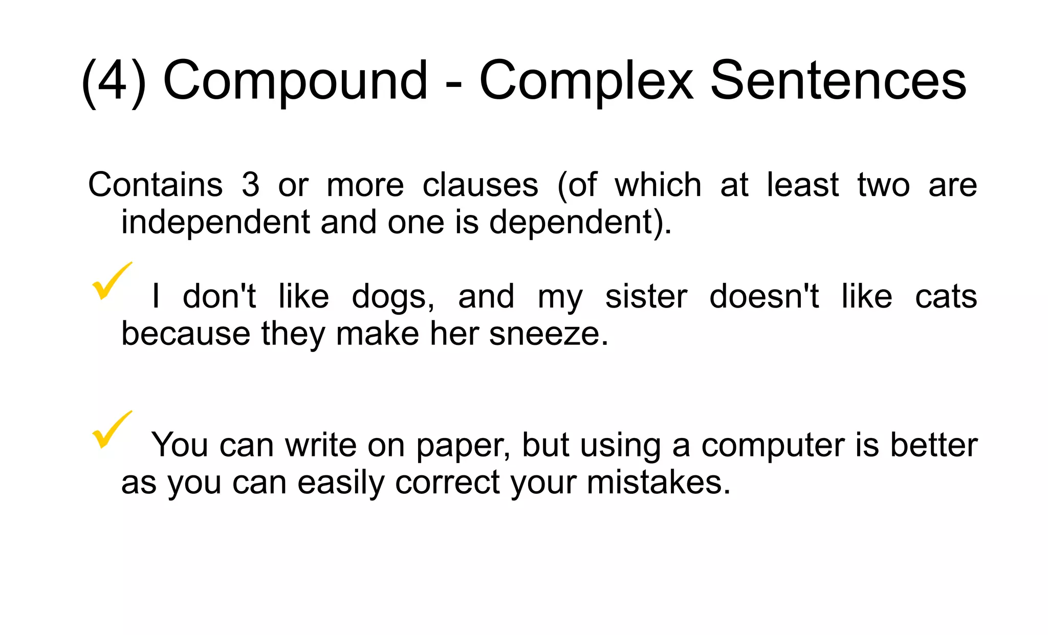 Basic sentence structure | PPT