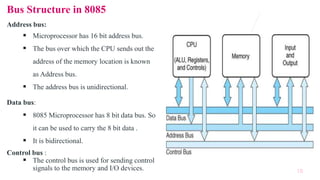8085 MICROPROCESSOR ARCHITECTURE AND ITS OPERATIONS | PPTX