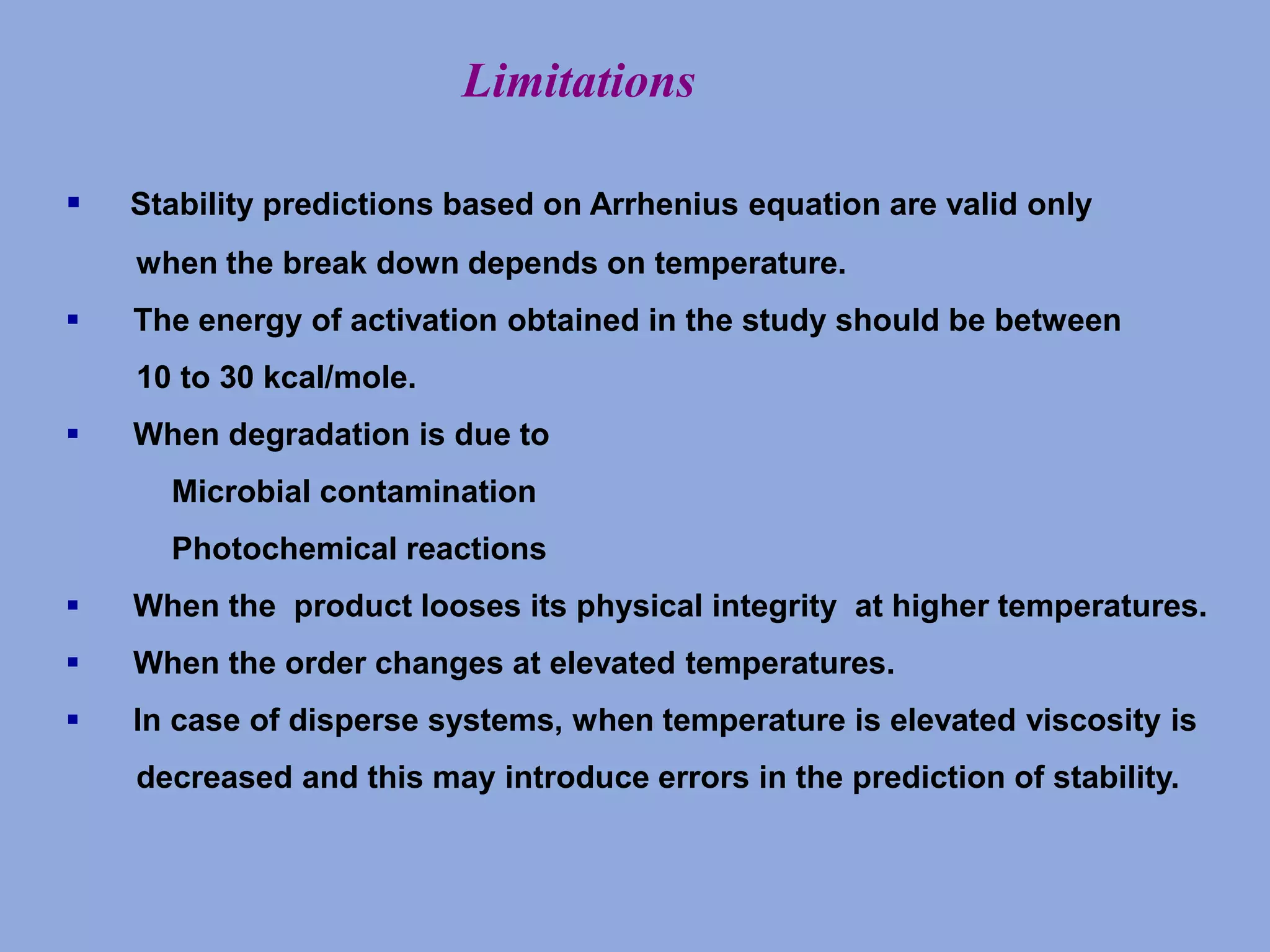 Stability studies | PPT