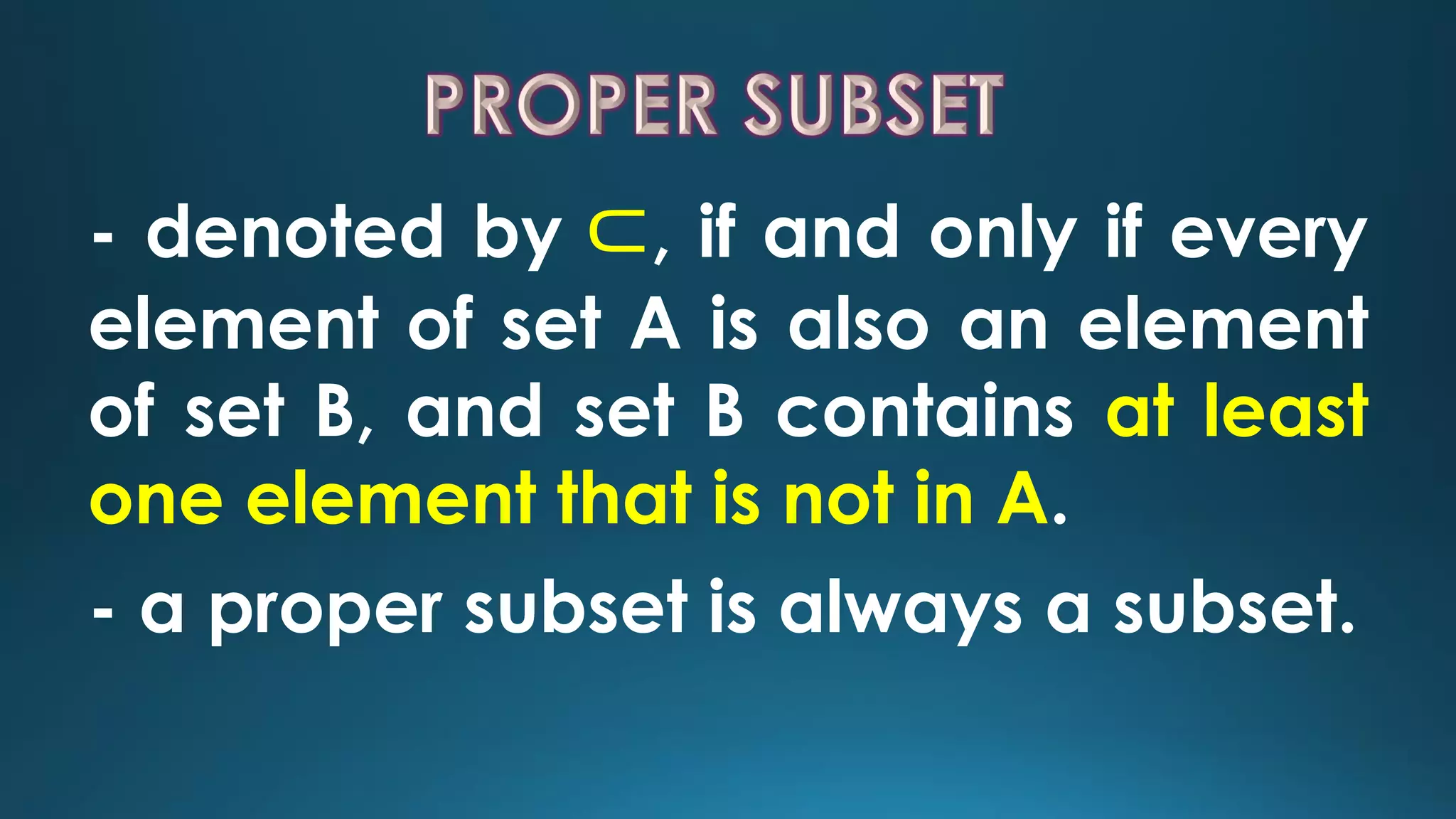 Universal Set and Subset using Venn Diagram | PDF