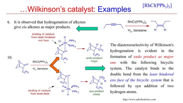4. Wilkinson's Catalyst | PPT