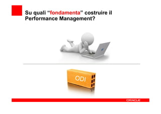 Su quali “fondamenta” costruire il
Performance Management?
 