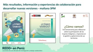 ¿Cómo vamos? Una herramienta para apoyar la equidad y efectividad de los Foros Multiactor para la gestión de los paisajes