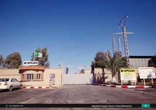 www.algeoland.com 23Algeoland Support Base in Hassi Messaoud
 