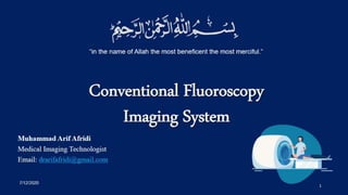 Conventional Fluoroscopy   2020 updated