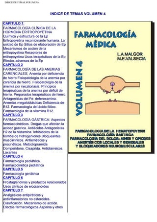 Farmacología Médica IV