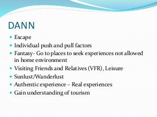 4.Tourism Motivation