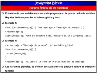 Clase 4 JavaScript Básico | PDF
