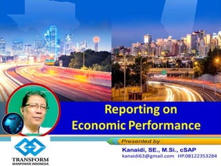 Reporting on
Economic Performance
 
