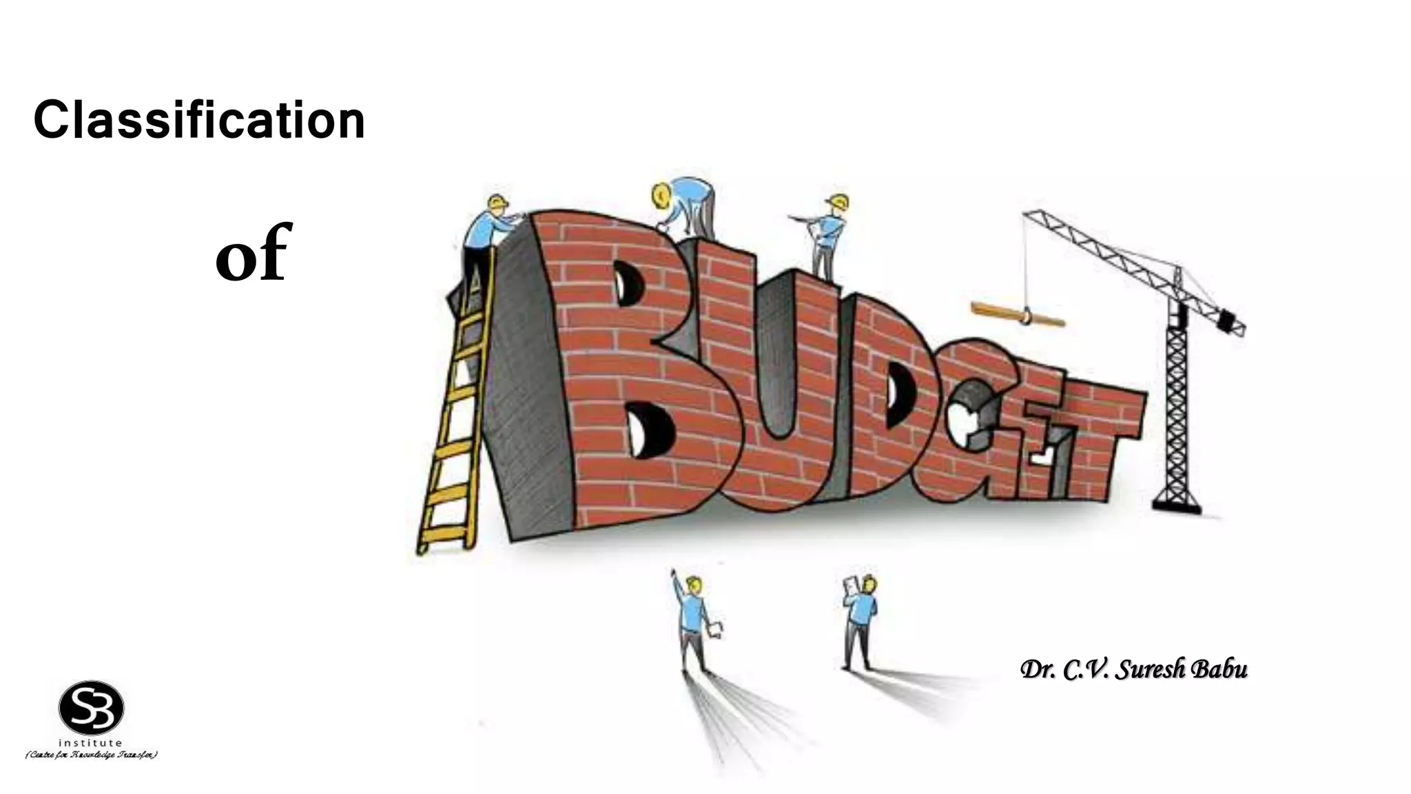 classification-of-budget-ppt