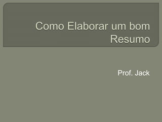 Prof. Jack
 