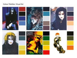 Colour Palettes: Visual Kei
 