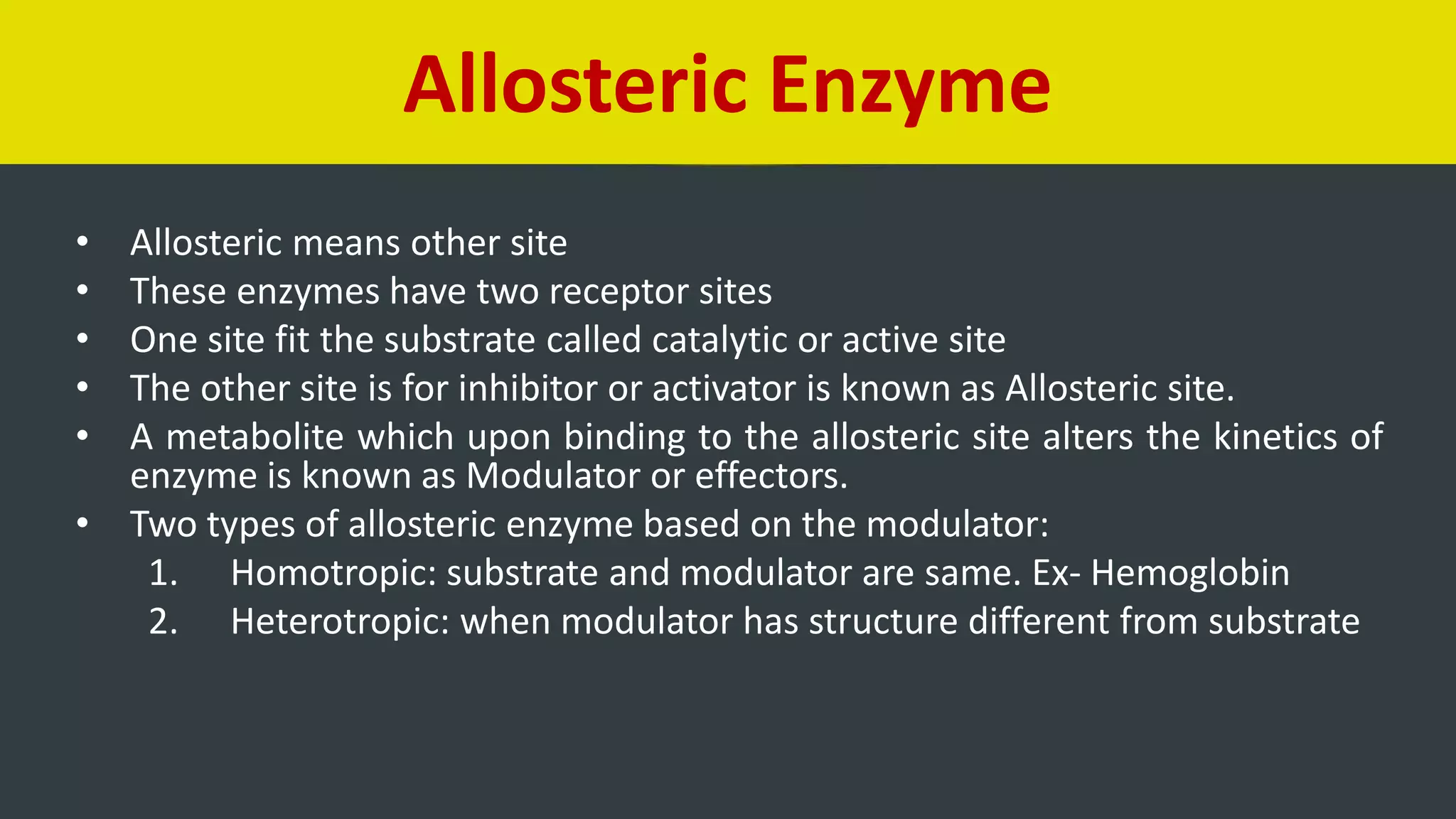 Enzyme inhibition Competitive, Non Competitive,