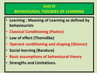 4. core 3 unit 3 thorndike trial and error | PDF