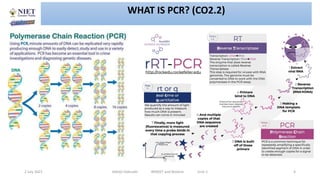 2 July 2021 Abhijit Debnath BP605T and Biotech Unit-1 4
WHAT IS PCR? (CO2.2)
 